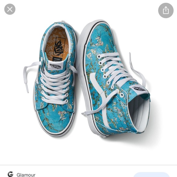 Vans Shoes - Vans Vincent Van Gogh high tops new